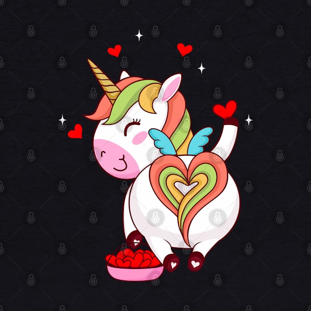 Unicorn Heart by Mako Design 